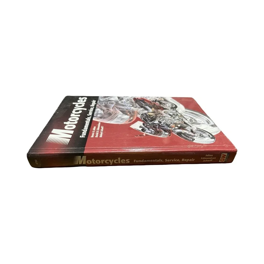 Motorcycles Fundamentals,service,repair NEW Textbook By Bruce A. Johns, Harcover